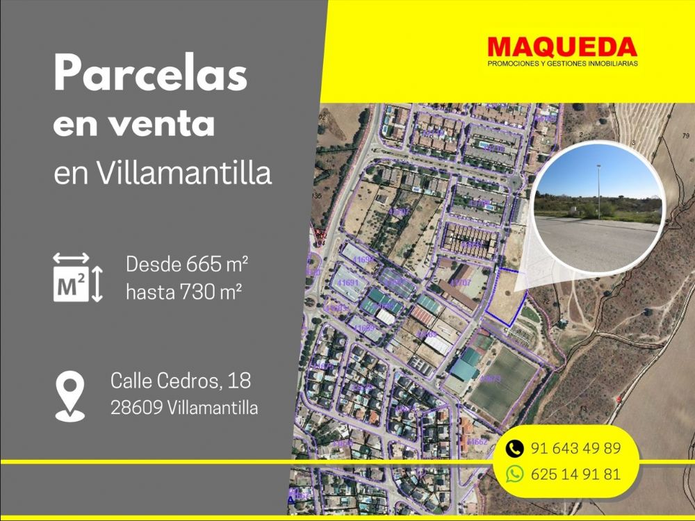 Parcelas urbanas en Venta