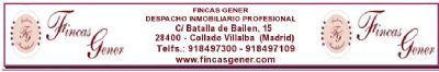 FINCAS GENER - Despacho Inmobiliario Profesional